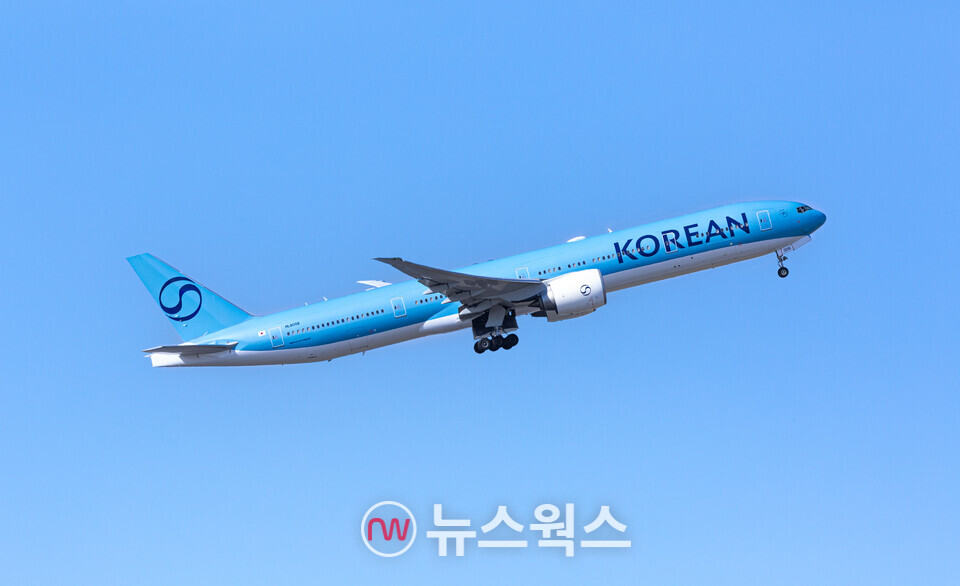대한항공 'B777-300ER'. (사진제공=대한항공)