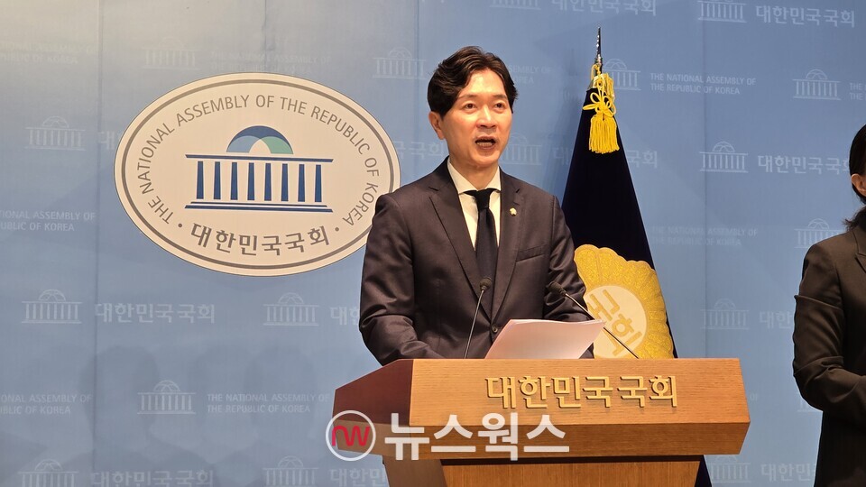 박성훈 국민의힘 수석대변인. (사진=원성훈 기자)