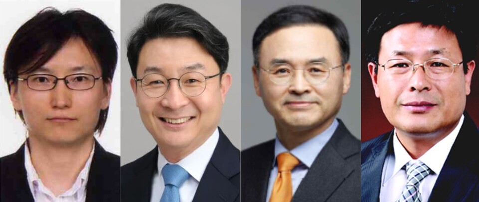 이재명 대통령은 15일 용산 대통령실에서 주병기 공정거래위원장, 이억원 금융위원장, 차정인 국가교육위원장 및 김호 농어업농어촌특별위원장을 임명했다. (사진제공=대통령실)