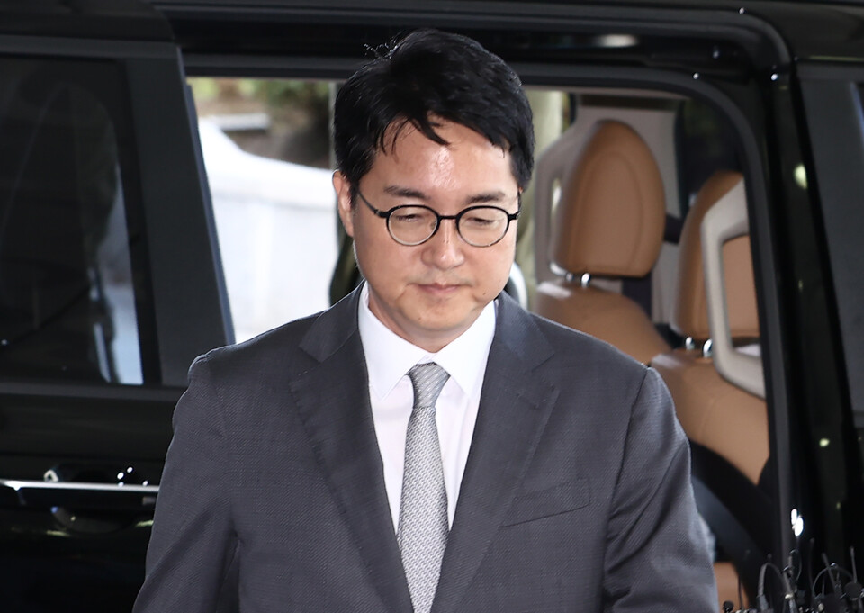 심우정 전 검찰총장이 21일 오전 서울 서초구 서울고등검찰청에 마련된 내란 특검팀(특별검사 조은석) 사무실에 피고발인 신분으로 조사를 받기 위해 출석하고 있다. (사진=뉴스1)