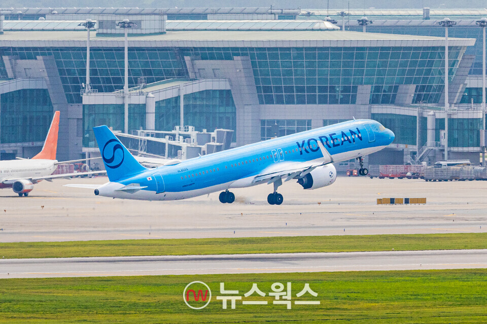 대한항공 'A321neo' 항공기. (사진제공=대한항공)