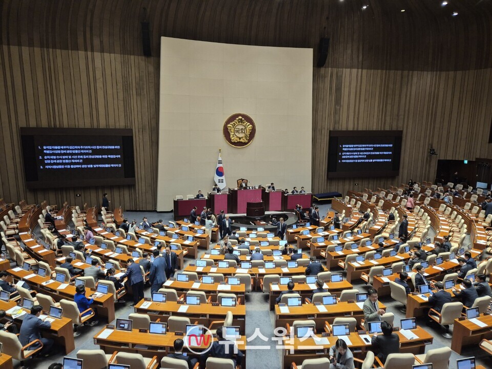 국회 본회의장. (사진=원성훈 기자)