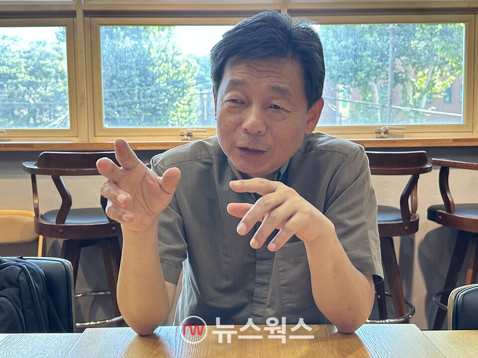 조연성 덕성여대 국제통상학과 교수가 미국의 일본식 합의 모델 요구에 대한 한국의 대응 방안을 설명하고 있다. (사진=정현준 기자)