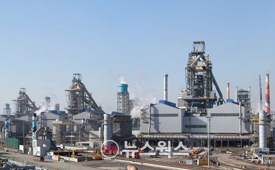 현대제철 당진제철소 1~3고로 가동 모습. (사진제공=현대제철)
