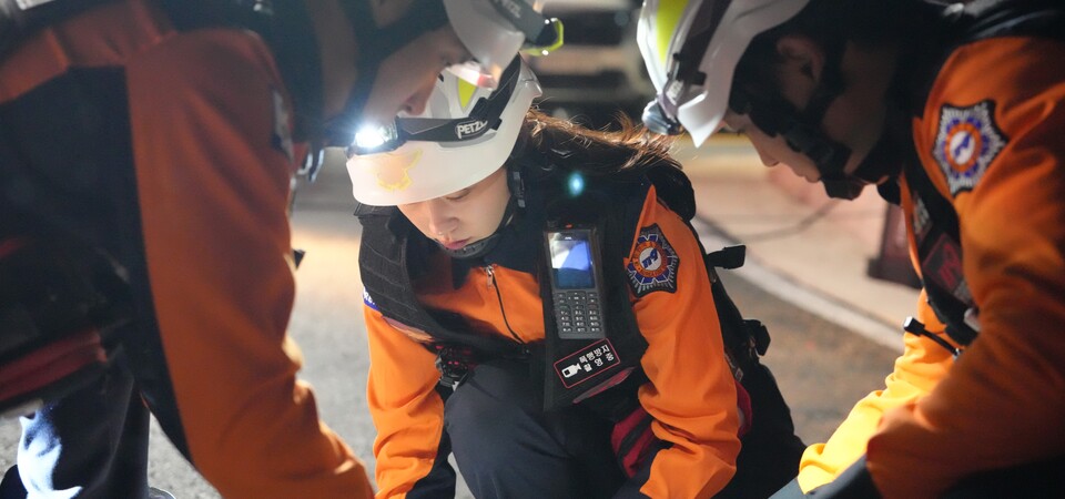 119구급대원 출동 장면. (사진제공=경북도)