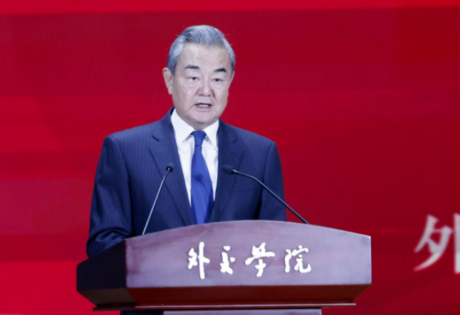 왕이 중국공산당 외교부장. (출처=중화인민공화국 외교부 홈페이지)