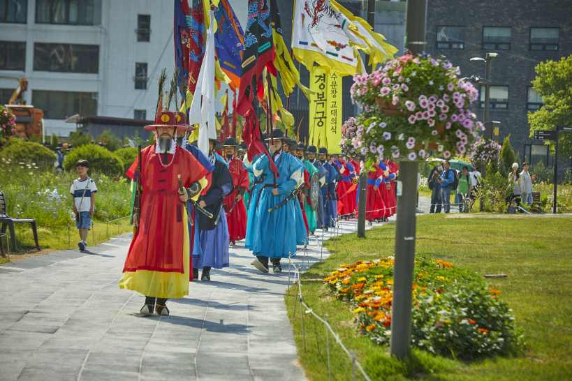 지난해 진행된 수문장 순라의식. (사진제공=문화유산청)
