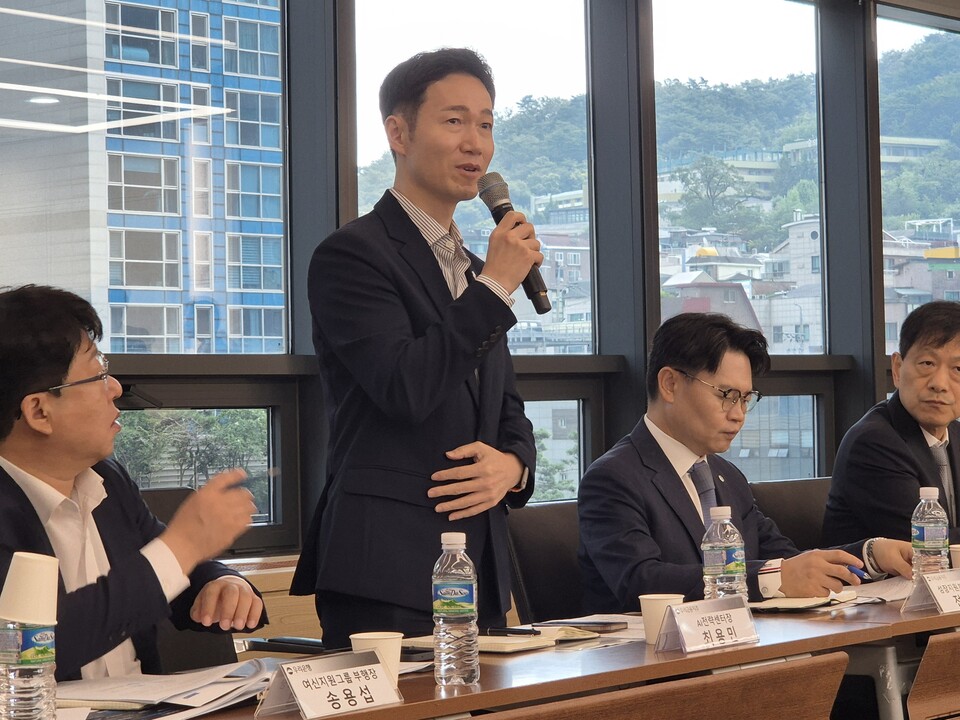 최용민 우리금융 AI전략센터장. (사진=정희진 기자)