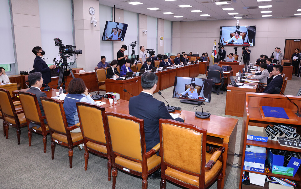 30일 서울 여의도 국회 법제사법위원회에서 조희대 대법원장 대선개입 의혹 관련 긴급현안 청문회가 열리고 있다. (사진=뉴스1)