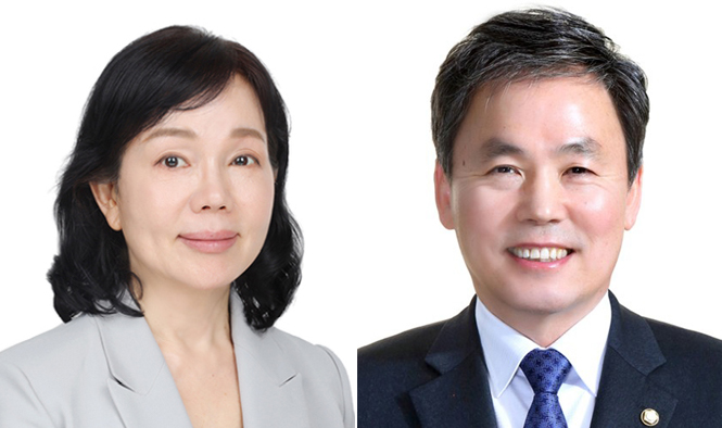 이재명 대통령이 2일 개인정보보호위원장에 송경희(왼쪽) 성균관대 AI센터장을, 고준위방사성폐기물 관리위원장에 김현권 전 더불어민주당 의원을 각각 임명했다. (사진=뉴스1)