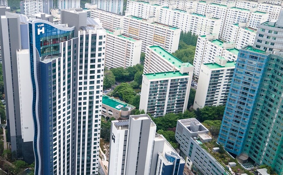 서울의 한 아파트 단지. (사진제공=현대건설)