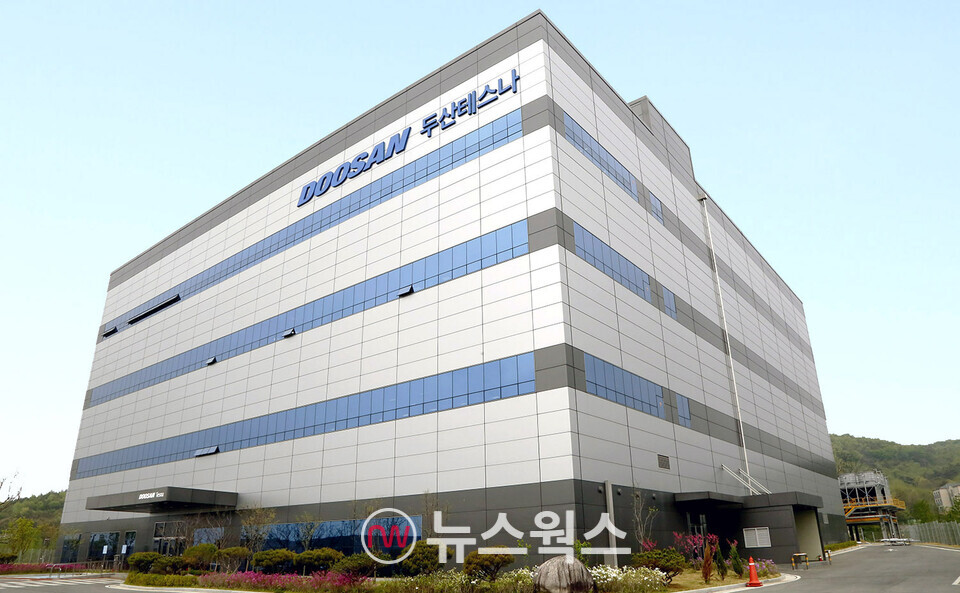 두산테스나 서안성사업장 전경. (사진제공=두산테스나)