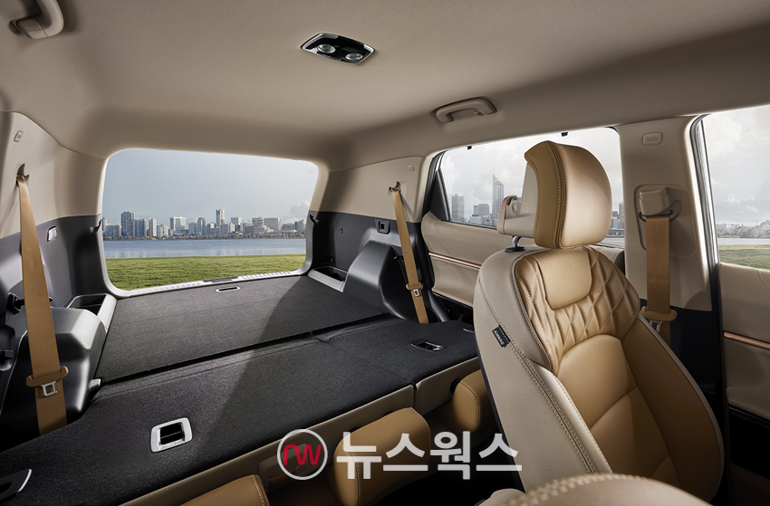 액티언 하이브리드 트렁크 공간. (사진제공=KG모빌리티)