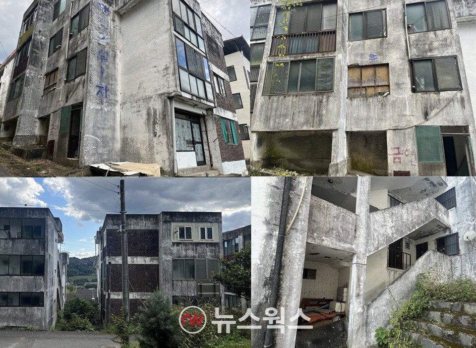 순천시 승주읍 승평마을 주택의 70%가 빈 상태로 방치돼 있다. (사진=조성진 기자)