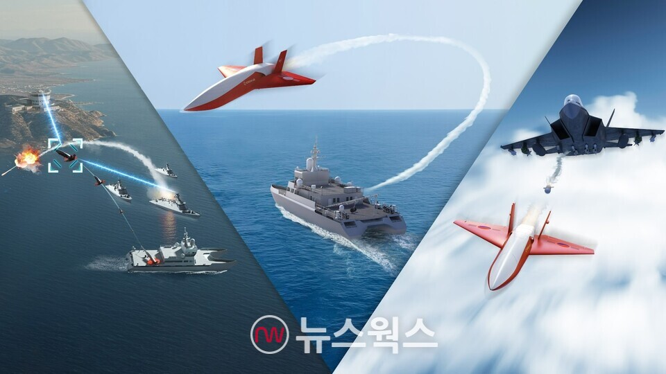 아음속 무인표적기 이미지. (사진제공=대한항공)