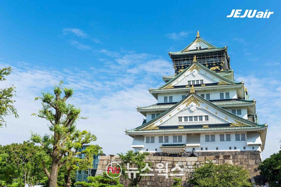 일본 오사카 성. (사진제공=제주항공)