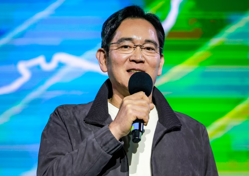 이재용 삼성전자 회장이 '지난달 30일 열린 지포스 게이머 페스티벌'에서 발언하고 있다. (사진=공동취재단)