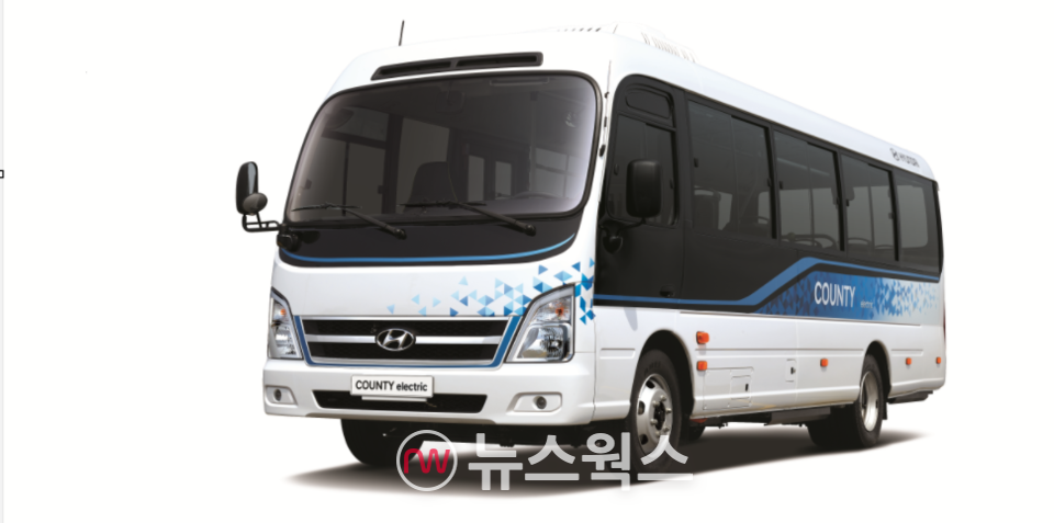 현대자동차 전기버스 '카운티 일렉트릭'. (사진제공=현대차)