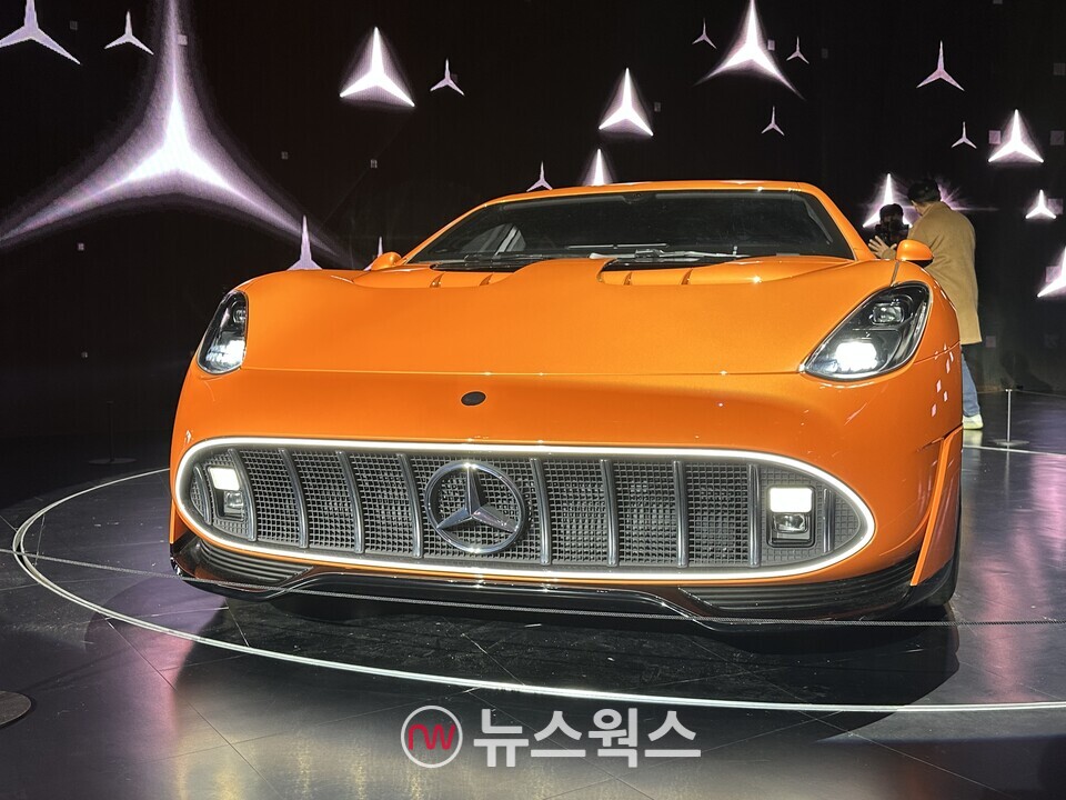 메르세데스-벤츠의 '콘셉트 AMG GT XX'. (사진=정현준 기자)