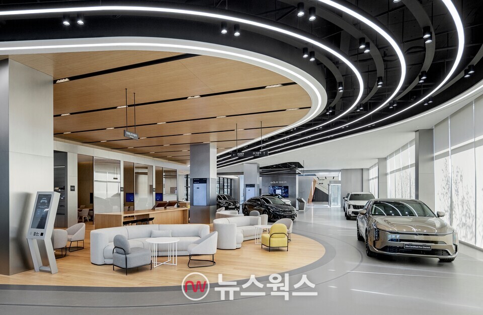 기아 인증 중고차 센터 평택 직영점 내부. (사진제공=기아)
