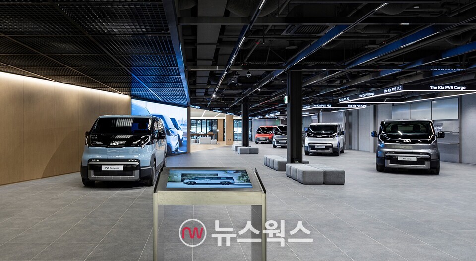 PBV 익스피리언스 센터 내부. (사진제공=기아)