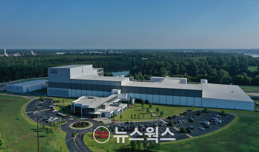 효성중공업 미국 테네시주 멤피스 초고압변압기 공장 전경. (사진제공=효성그룹)