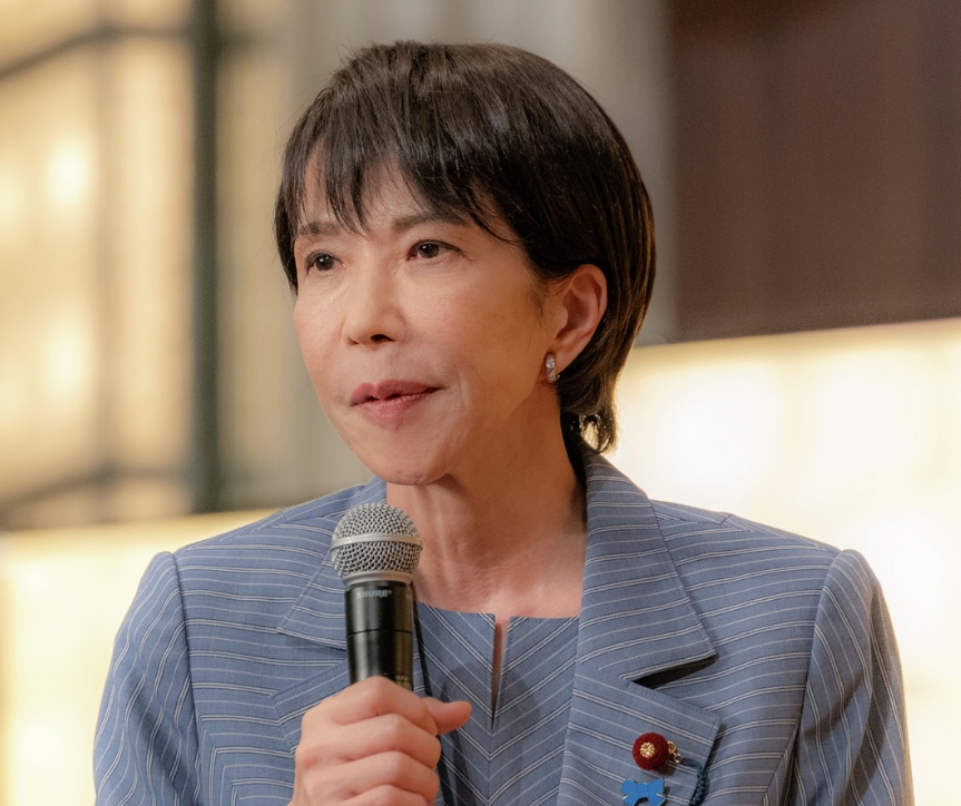 다카이치 사나에의 모습. (출처=다카이치 사나에 X)