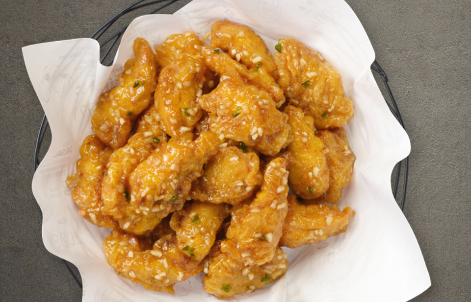 교촌치킨 '허니갈릭순살'. (출처=교촌치킨 홈페이지)