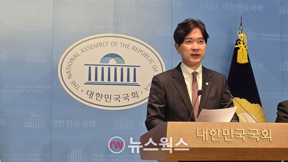 박성훈 국민의힘 수석대변인. (사진=원성훈 기자)