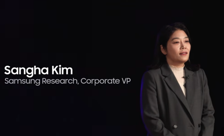 깅상하 상무가 온라인에서 개최된 삼성전자 '테크 컨퍼런스'에서 주제 발표를 하고 있다. (출처=테크 컨퍼런스 유튜브 영상)