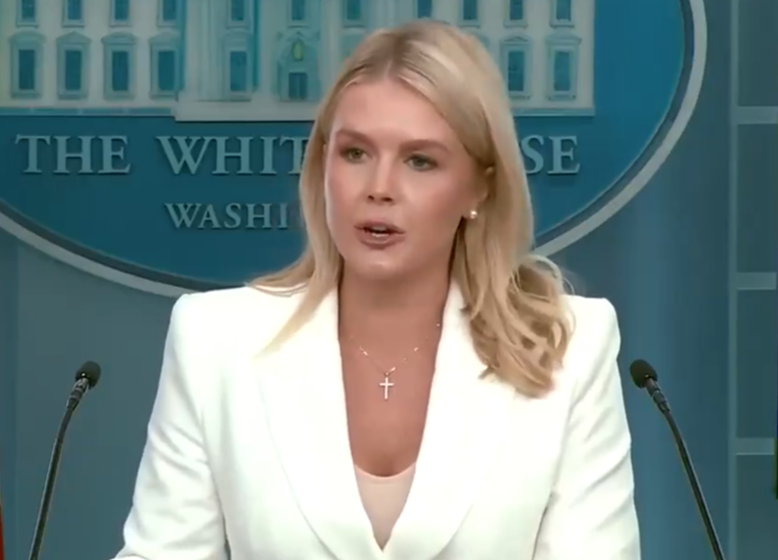 캐롤라인 레빗 백악관 대변인. (출처=캐롤라인 레빗 엑스)