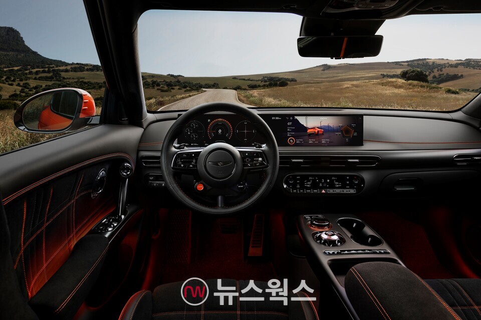 제네시스 'GV60 마그마'의 실내. (사진제공=현대차그룹)