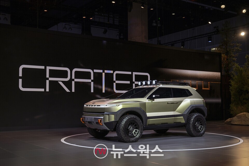 '2025 LA 오토쇼'에 전시된 '크레이터'. (사진제공=현대차)