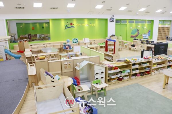 경복대학교 유아교육학과 PBL 교육실습 평가인증센터 내부 모습. (사진제공=경복대학교)