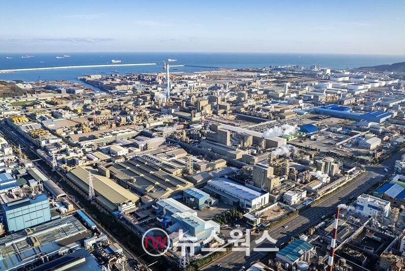 고려아연 온산제련소 전경. (사진제공=고려아연)