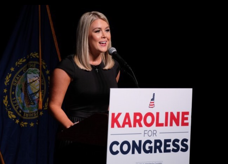 캐롤라인 레빗 백악관 대변인. (출처=캐롤라인 레빗 인스타그램)