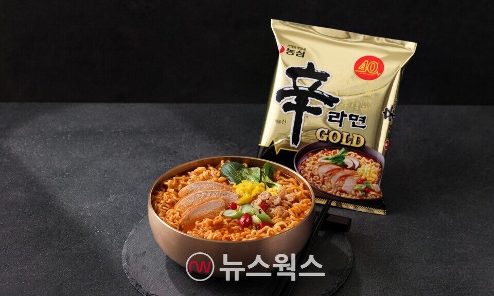 농심 40주년 기념 '신라면 골드' 출시 1개월 1000만봉 돌파 | 인스티즈