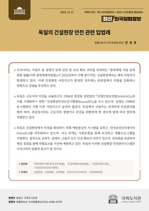 독일, 안전코디네이터 의무화로 <b>사망사고</b> 급감…"예방 중심 시스템이 핵...