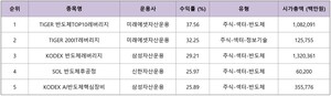 [ETF 열전] 반도체 레버리지 37% 폭등...AI·자동차까지 '성장주 베팅' 집... - 뉴스 썸네일 이미지