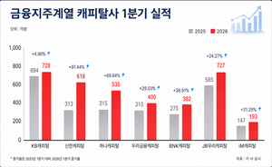 금융지주 호실적 '힘 보탠' 캐피탈...신한·하나 '폭풍 성장'에 존재감 커... - 뉴스 썸네일 이미지